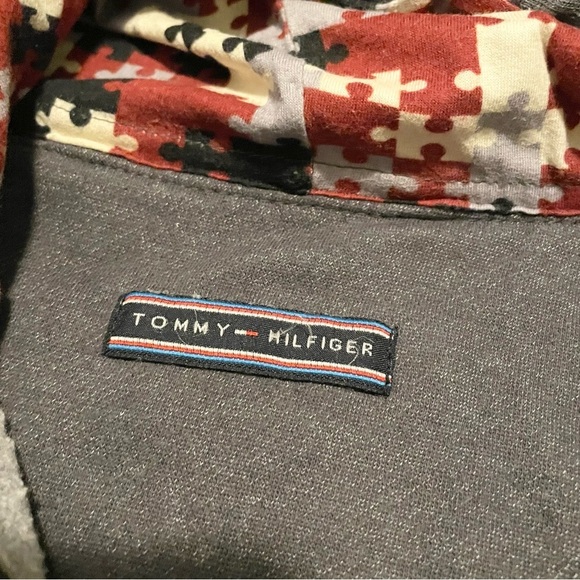 Tommy Hilfiger Zip-Up Hoodie Men’s Size Large Golden States California Open - Picture 9 of 16